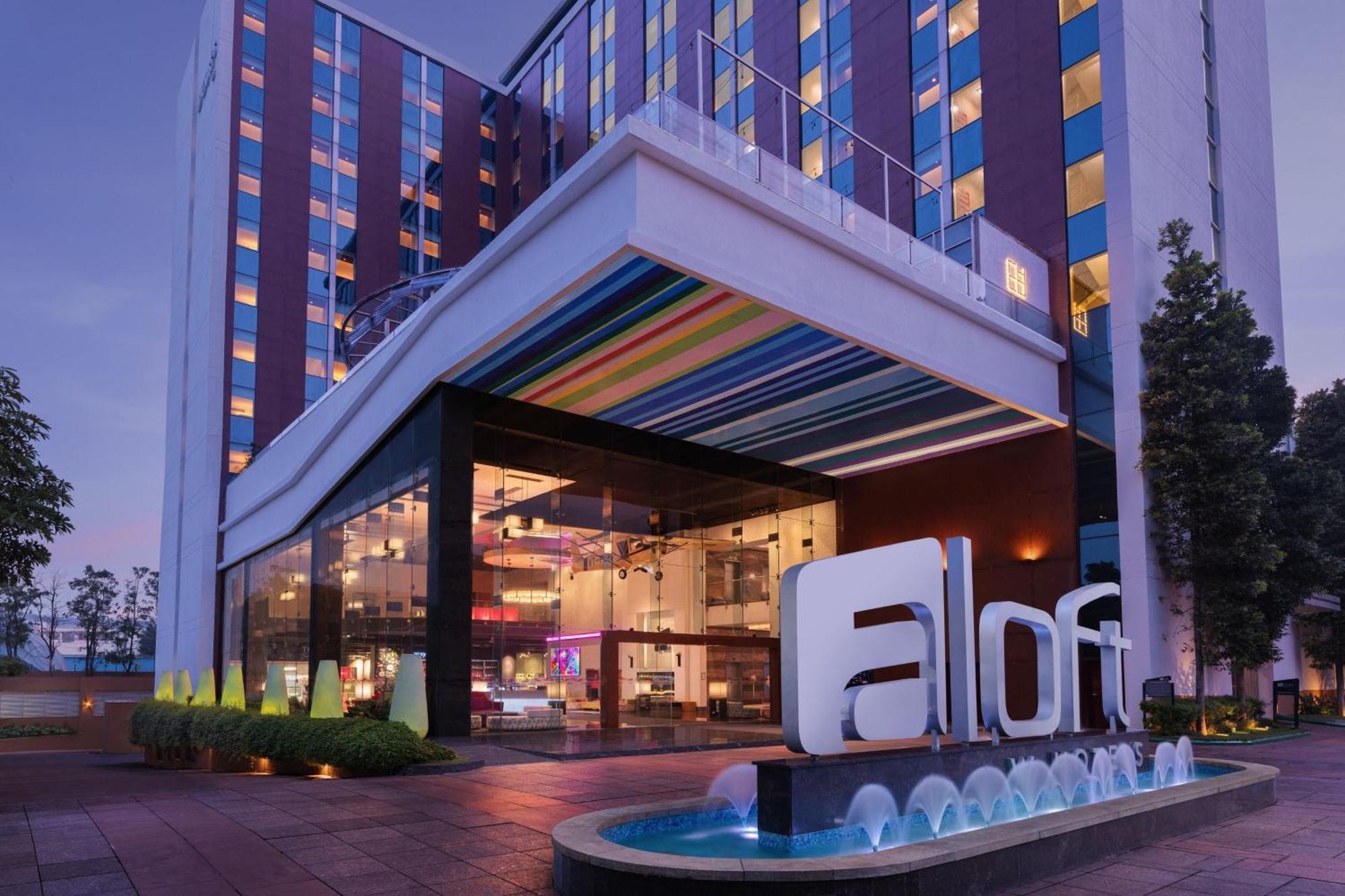 Aloft Bengaluru Outer Ring Road Hotell Exteriör bild