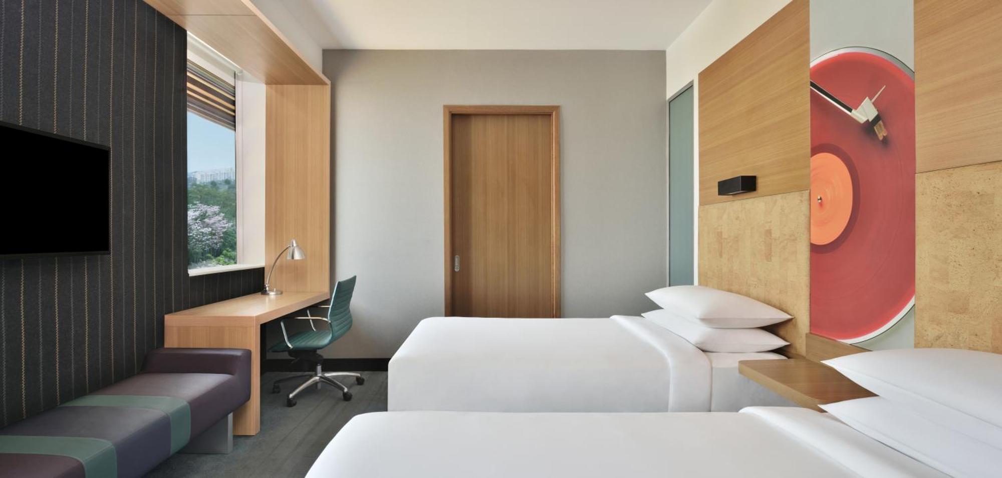 Aloft Bengaluru Outer Ring Road Hotell Exteriör bild